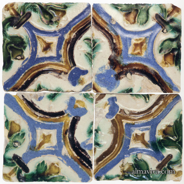 carreaux de arista espagnol Alhambra Alcazar