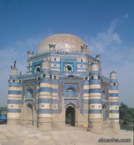Multan tile-work shrine ceramic