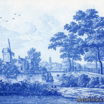 plaque en faience de delft Frederyk van Frytom