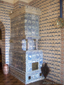 ceramic stove Delft Menshikov