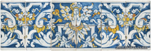 azulejo decor grotesque