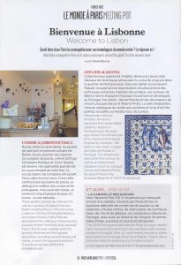 Press articles on Almaviva tile studio Paris Wordwide 2016